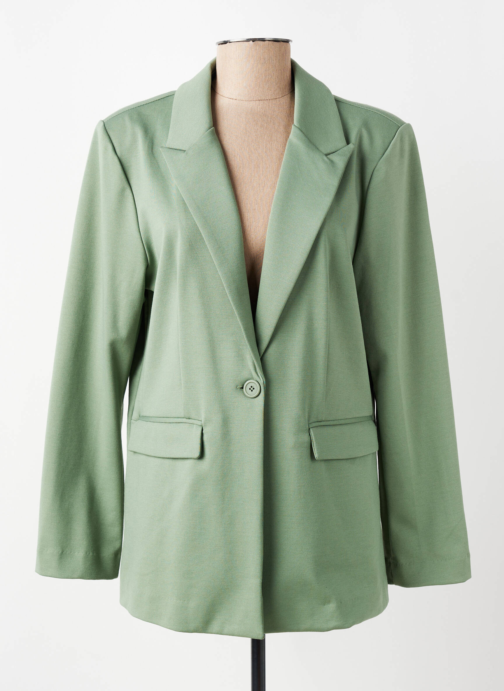 Blazer manches longues vert B.YOUNG femme