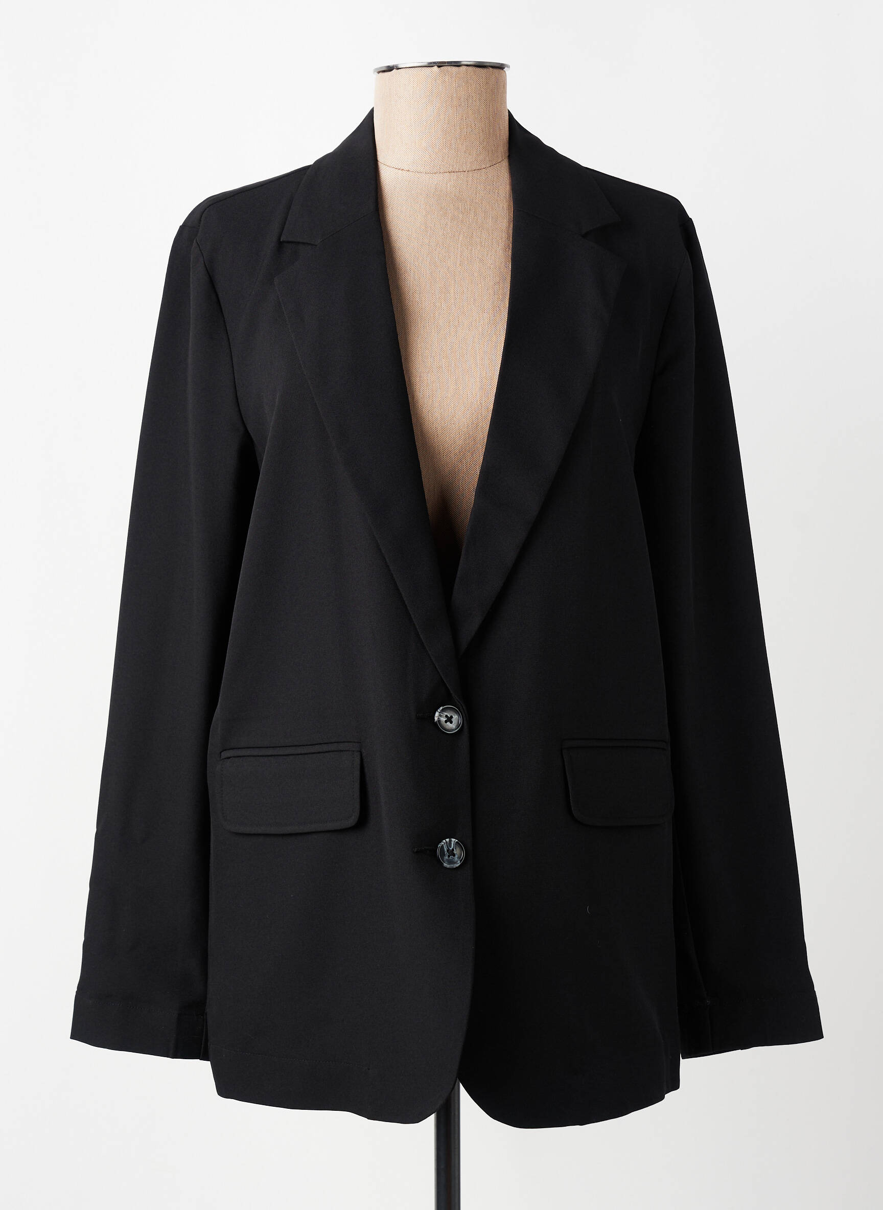 Blazer manches longues noir B.YOUNG femme
