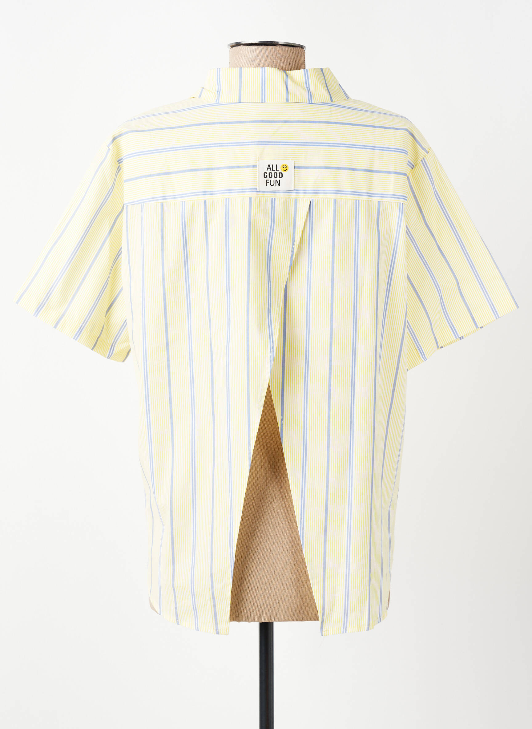 Chemisier manches courtes manches courtes jaune IT HIPPIE femme