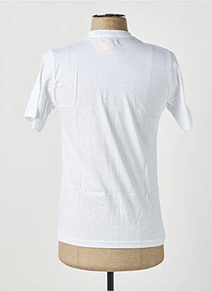 T-shirt broderie manches courtes blanc GWEN & BLACK homme