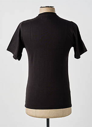 T-shirt broderie manches courtes noir GWEN & BLACK homme