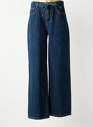 Jeans coupe large taille normale taille normale bleu B.YOUNG femme