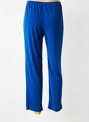 Pantalon slim taille élastique taille normale bleu TELMAIL femme