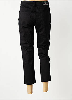 Pantacourt stretch taille normale noir S.QUISE femme