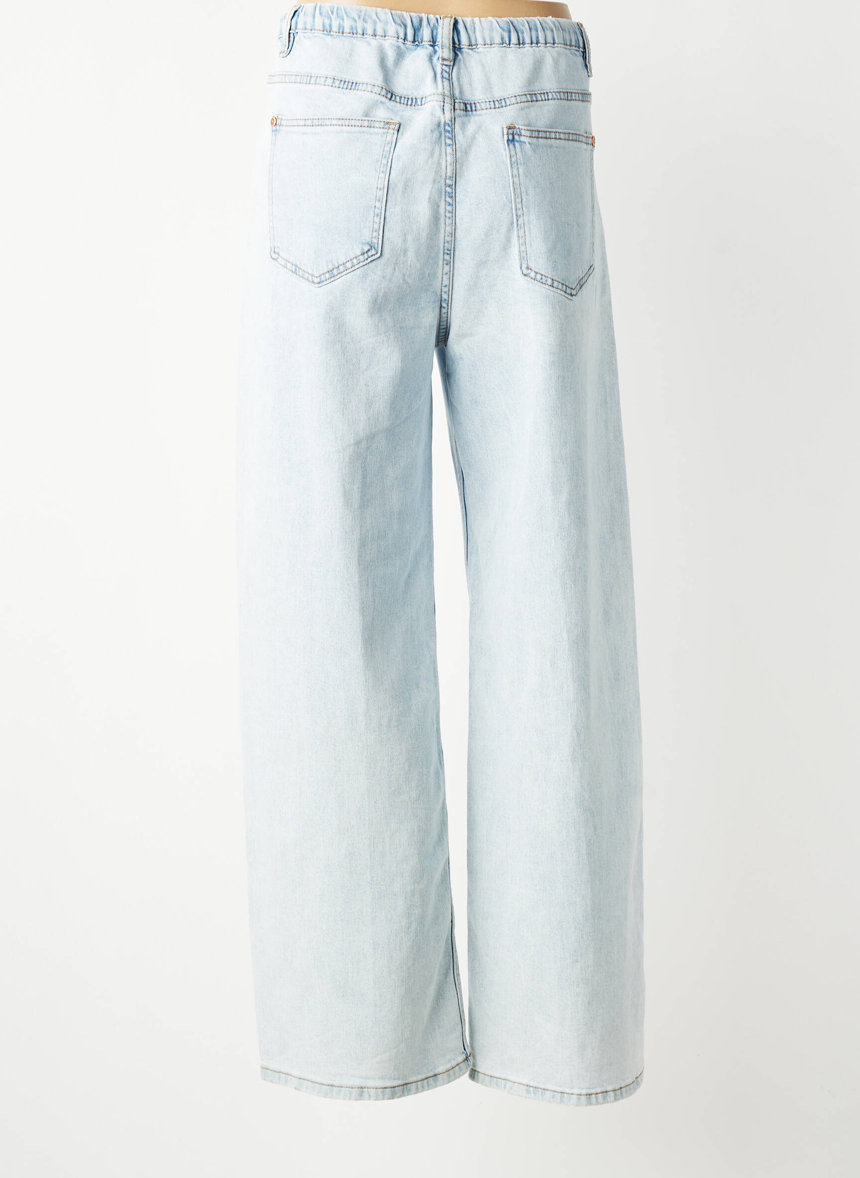 Jeans coupe large stretch taille normale bleu DENIM DAYS femme