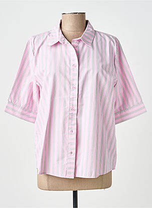 Chemisier manches courtes manches courtes rose B.YOUNG femme