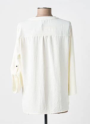 Blouse manches 3/4 manches 3/4 beige MCM femme