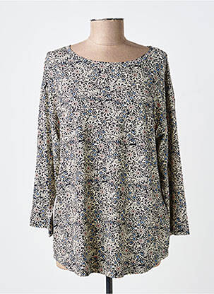 T-shirt manches 3/4 manches 3/4 noir JENSEN femme