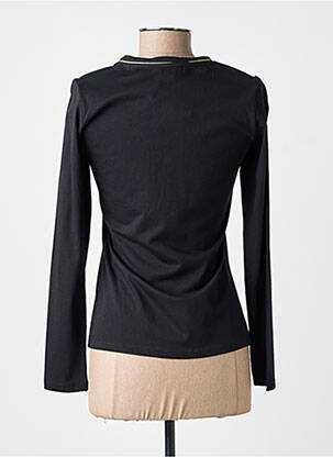 T-shirt manches longues manches longues noir JULIE GUERLANDE femme