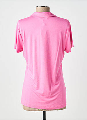 Chemisier manches courtes manches courtes rose SURKANA femme