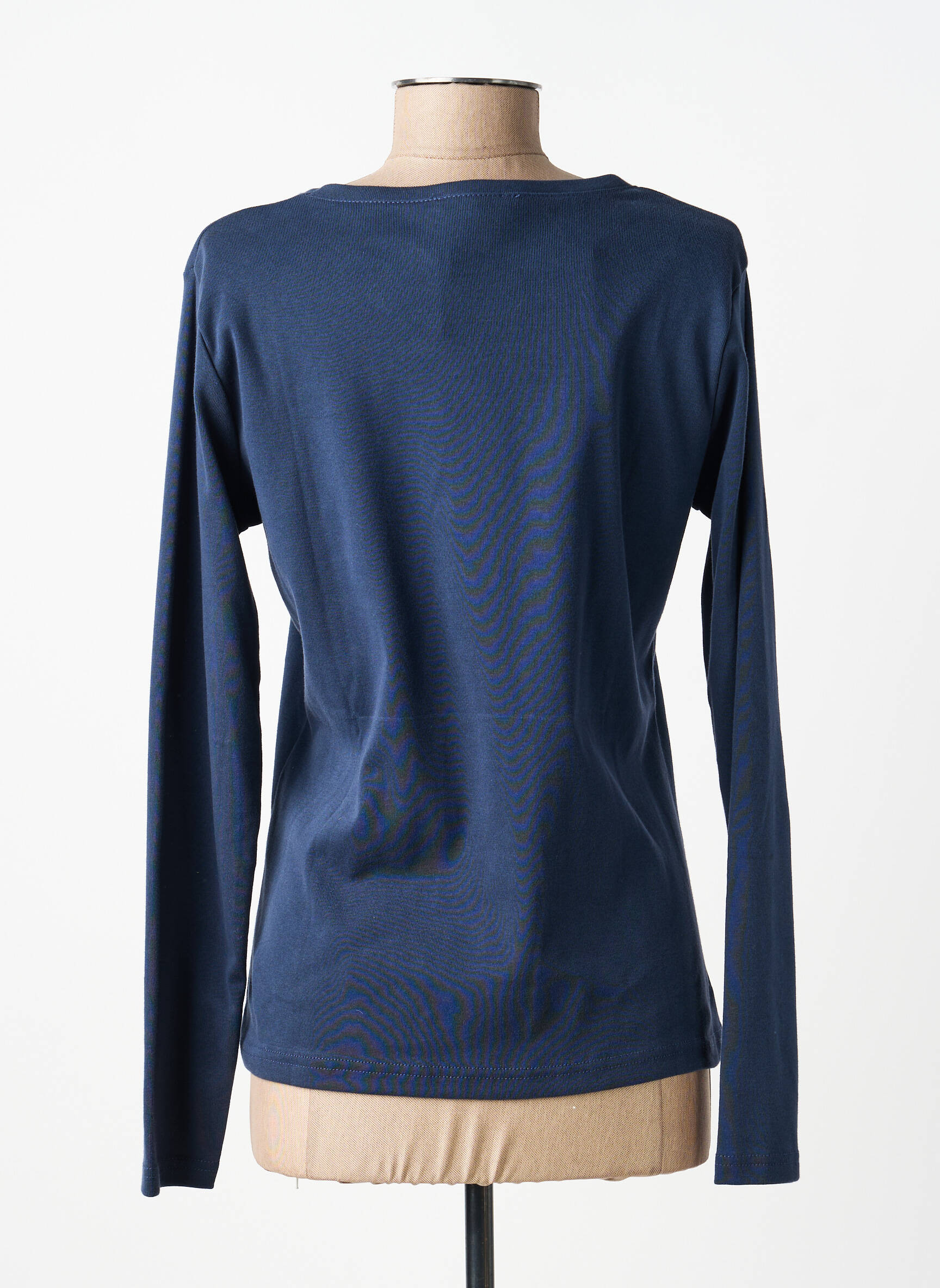 T-shirt manches longues manches longues bleu TELMAIL femme