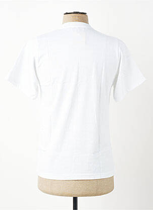T-shirt broderie manches courtes blanc GWEN & BLACK homme