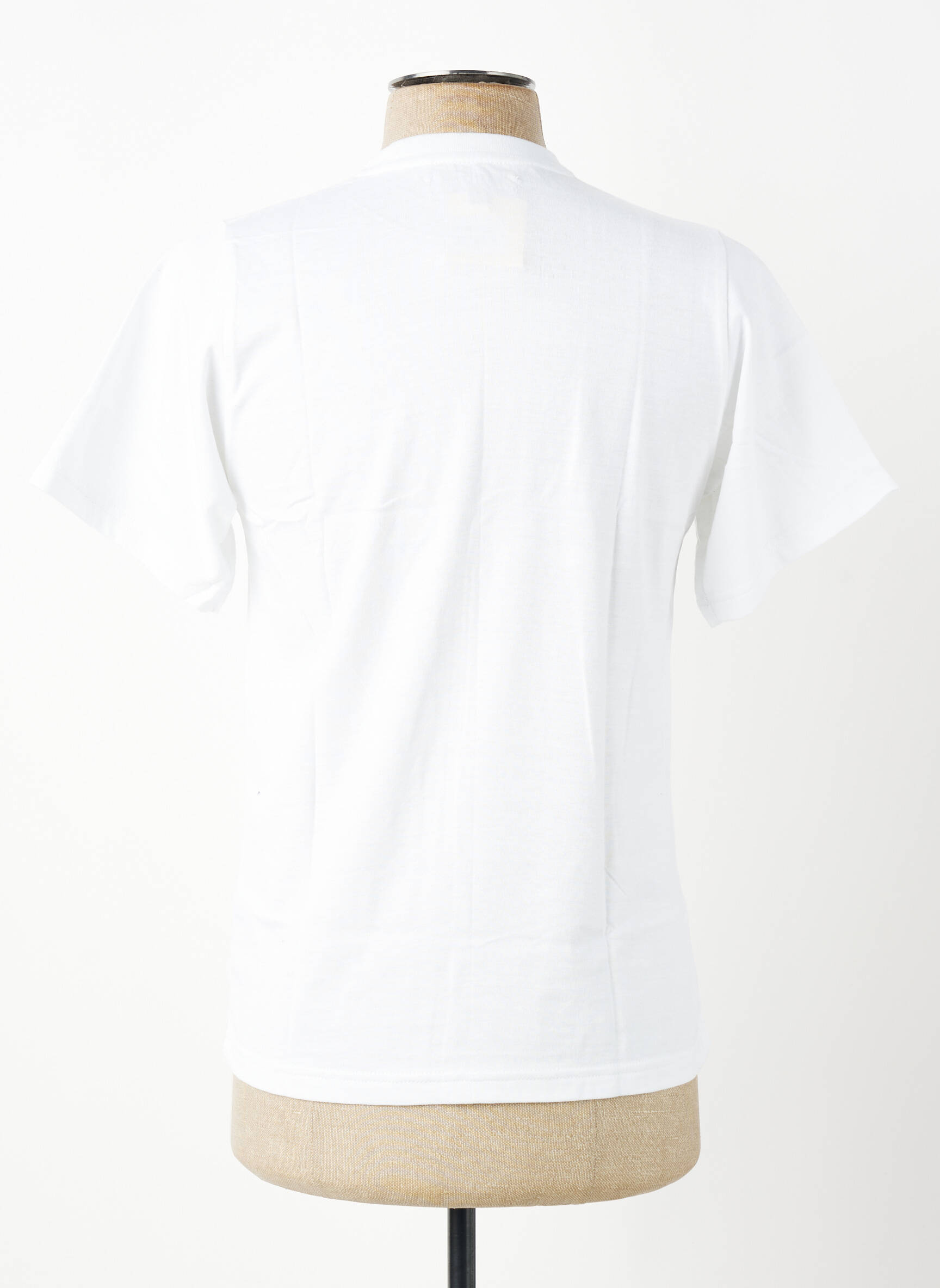T-shirt broderie manches courtes blanc GWEN & BLACK homme