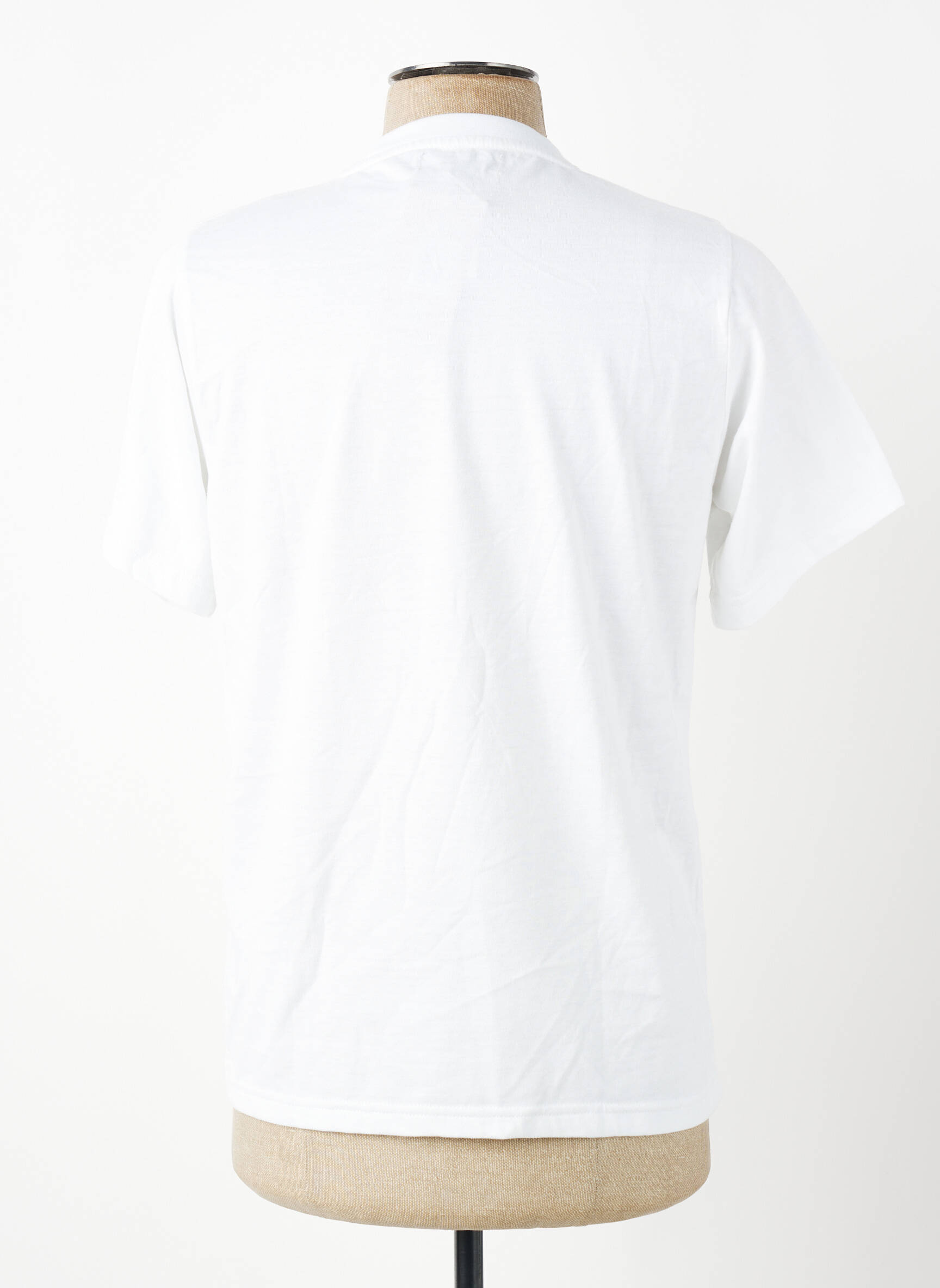 T-shirt broderie manches courtes blanc GWEN & BLACK homme