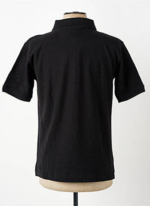 Polo coupe droite manches courtes noir GWEN & BLACK homme