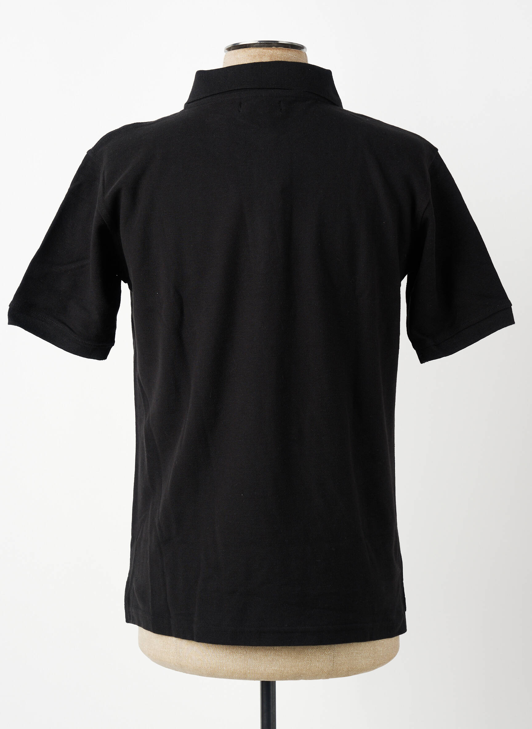 Polo coupe droite manches courtes noir GWEN & BLACK homme