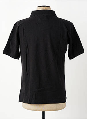 Polo coupe droite manches courtes noir GWEN & BLACK homme
