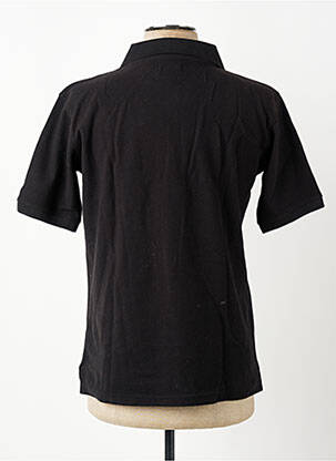 Polo coupe droite manches courtes noir GWEN & BLACK homme
