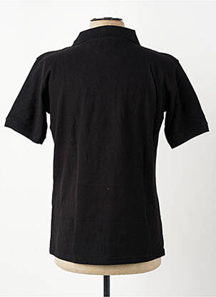 Polo coupe droite manches courtes noir GWEN & BLACK homme