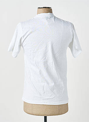 T-shirt broderie manches courtes blanc GWEN & BLACK homme
