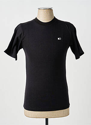 T-shirt broderie manches courtes noir GWEN & BLACK homme