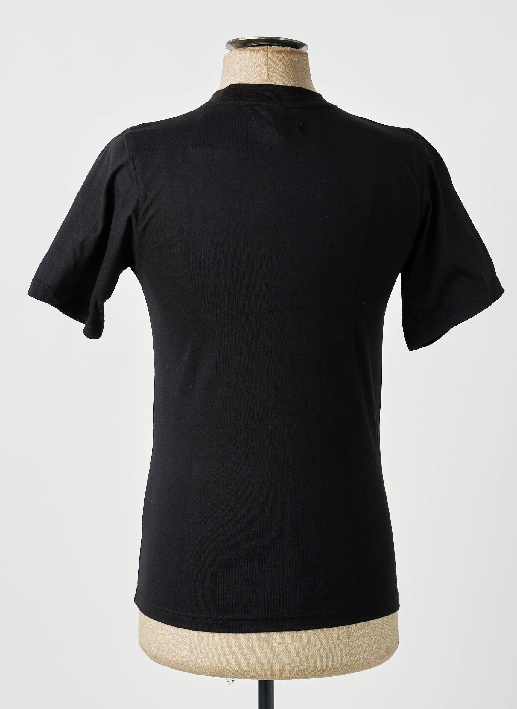 T-shirt broderie manches courtes noir GWEN & BLACK homme