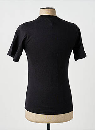 T-shirt broderie manches courtes noir GWEN & BLACK homme