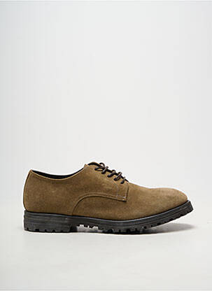 Derbies nubuck talon bas vert STURLINI homme