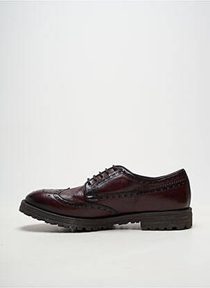 Derbies matière lisse talon bas marron STURLINI homme