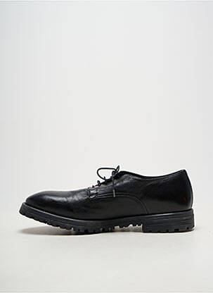 Derbies matière lisse talon bas noir STURLINI homme