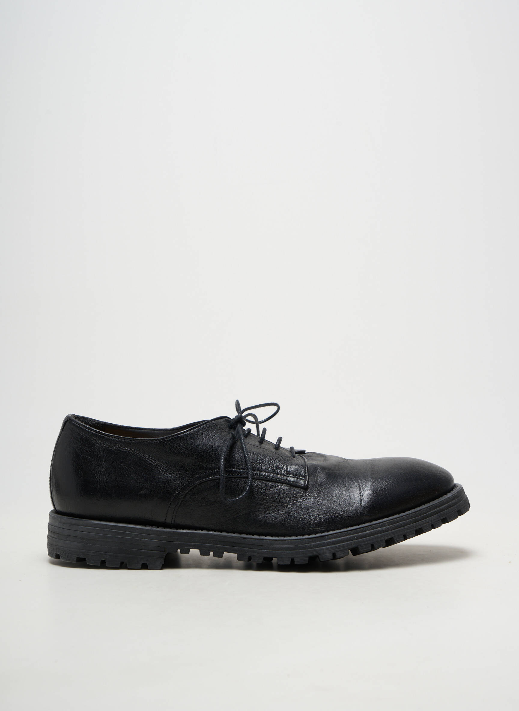 Derbies matière lisse talon bas noir STURLINI homme