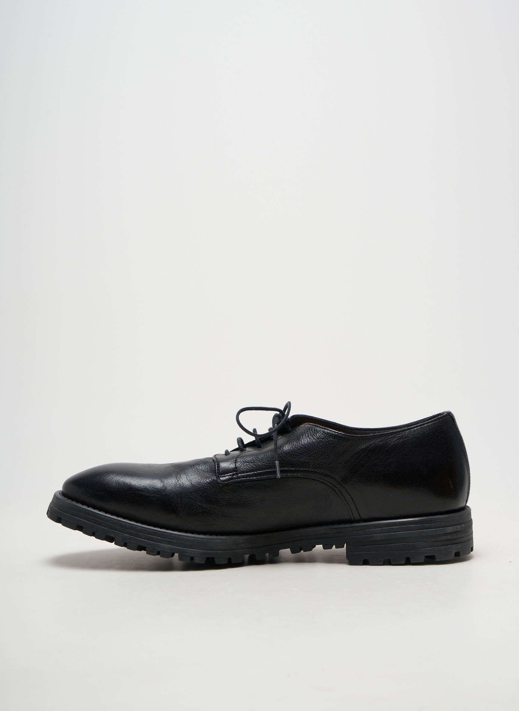 Derbies matière lisse talon bas noir STURLINI homme