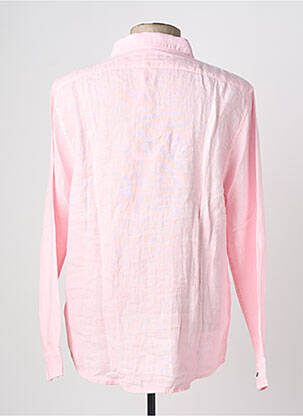 Chemise manches longues poches rose CALA 1789 homme