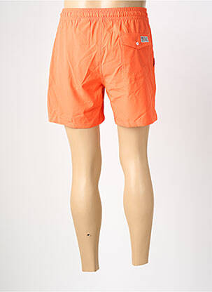 Short de bain effet matière satinée orange RALPH LAUREN homme