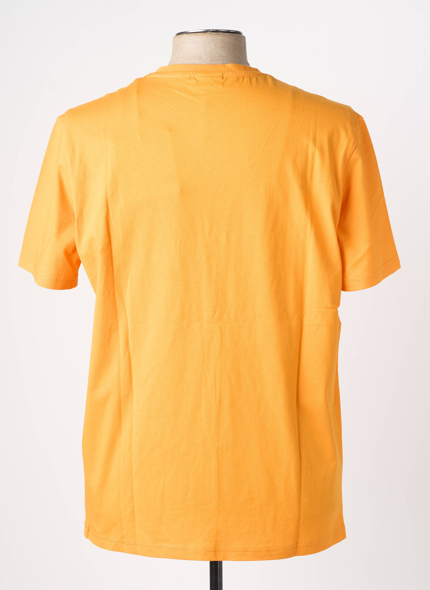 T-shirt coupe cintrée manches courtes orange NAPAPIJRI homme