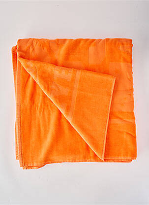 Serviette de plage tissu en éponge orange PARAJUMPERS homme