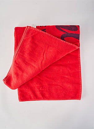 Serviette de plage imprimé fantaisie rouge HARTFORD homme