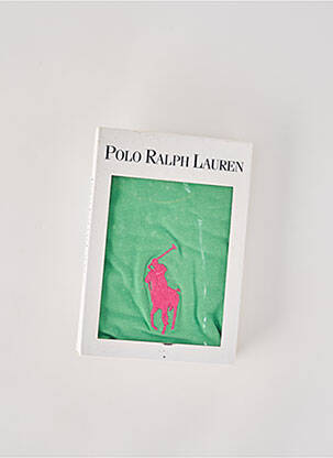 Boxer tissage jersey vert RALPH LAUREN homme