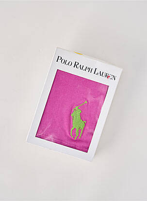 Boxer tissage jersey rose RALPH LAUREN homme