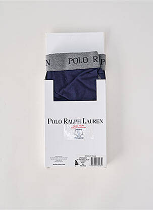 Boxer tissage jersey bleu RALPH LAUREN homme