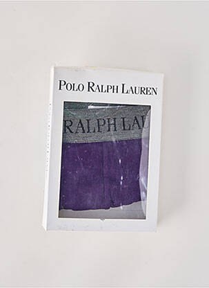 Boxer tissage jersey violet RALPH LAUREN homme
