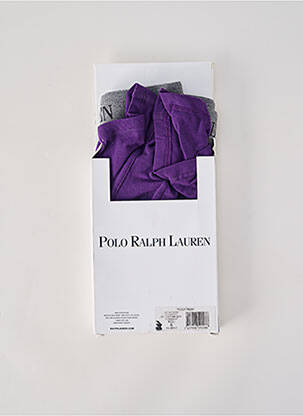 Boxer tissage jersey violet RALPH LAUREN homme