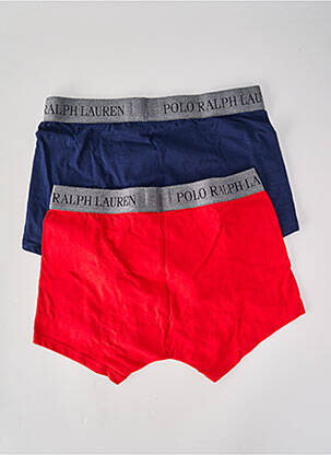 Boxer tissage jersey rouge RALPH LAUREN homme