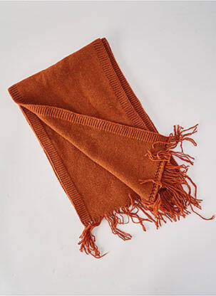 Echarpe maille tricot marron DANIELE FIESOLI homme