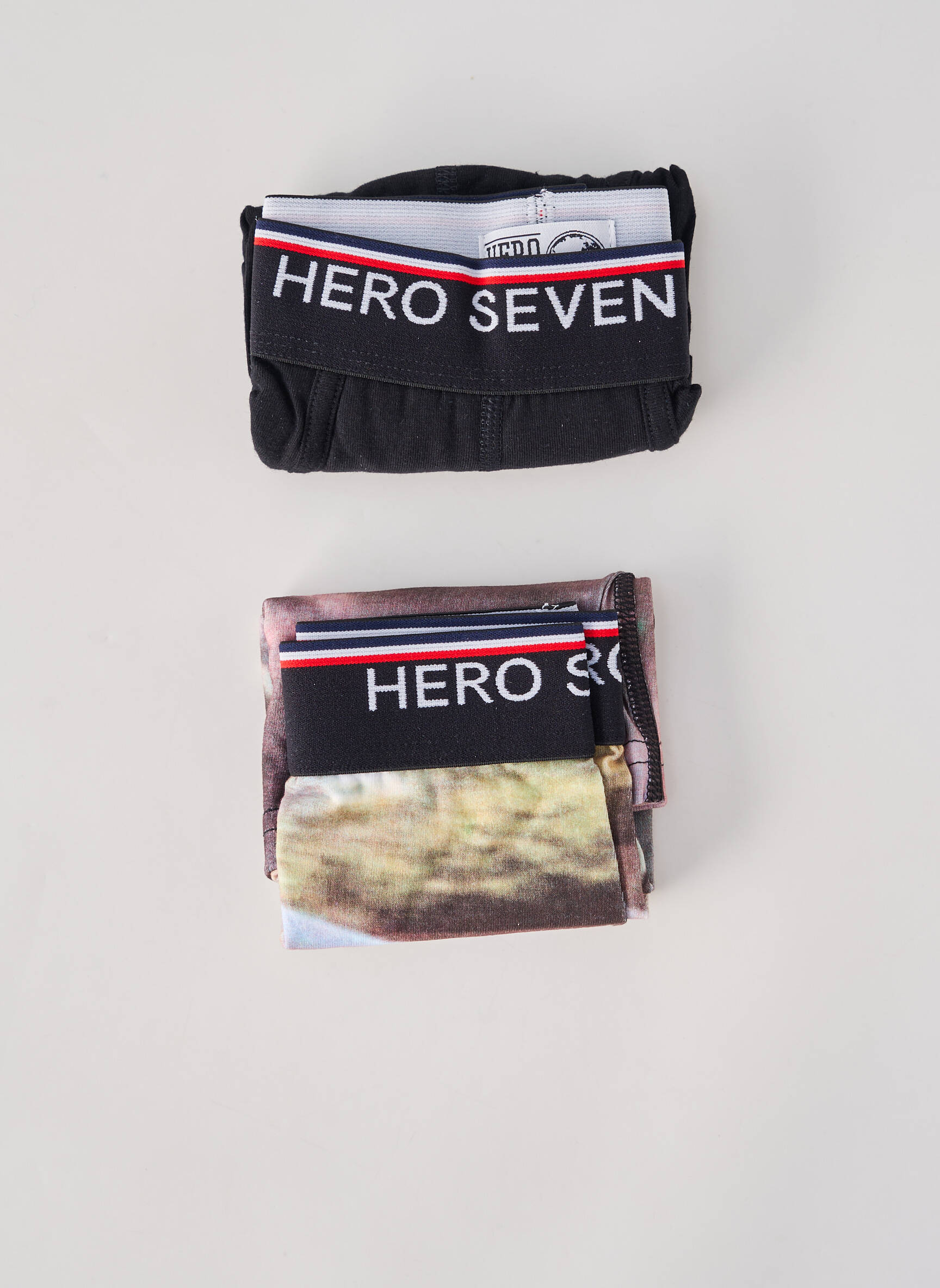 Boxer tissage jersey noir HERO SEVEN homme