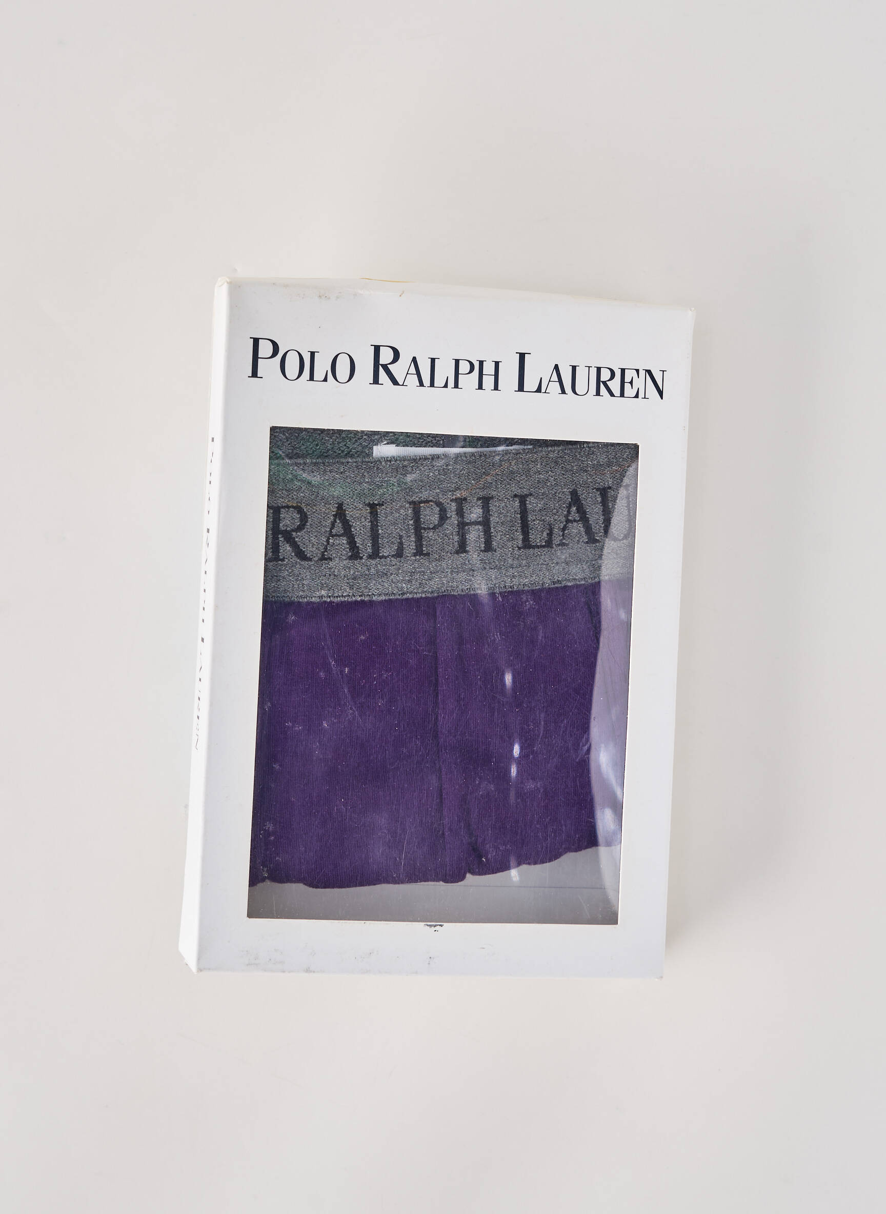 Boxer tissage jersey violet RALPH LAUREN homme