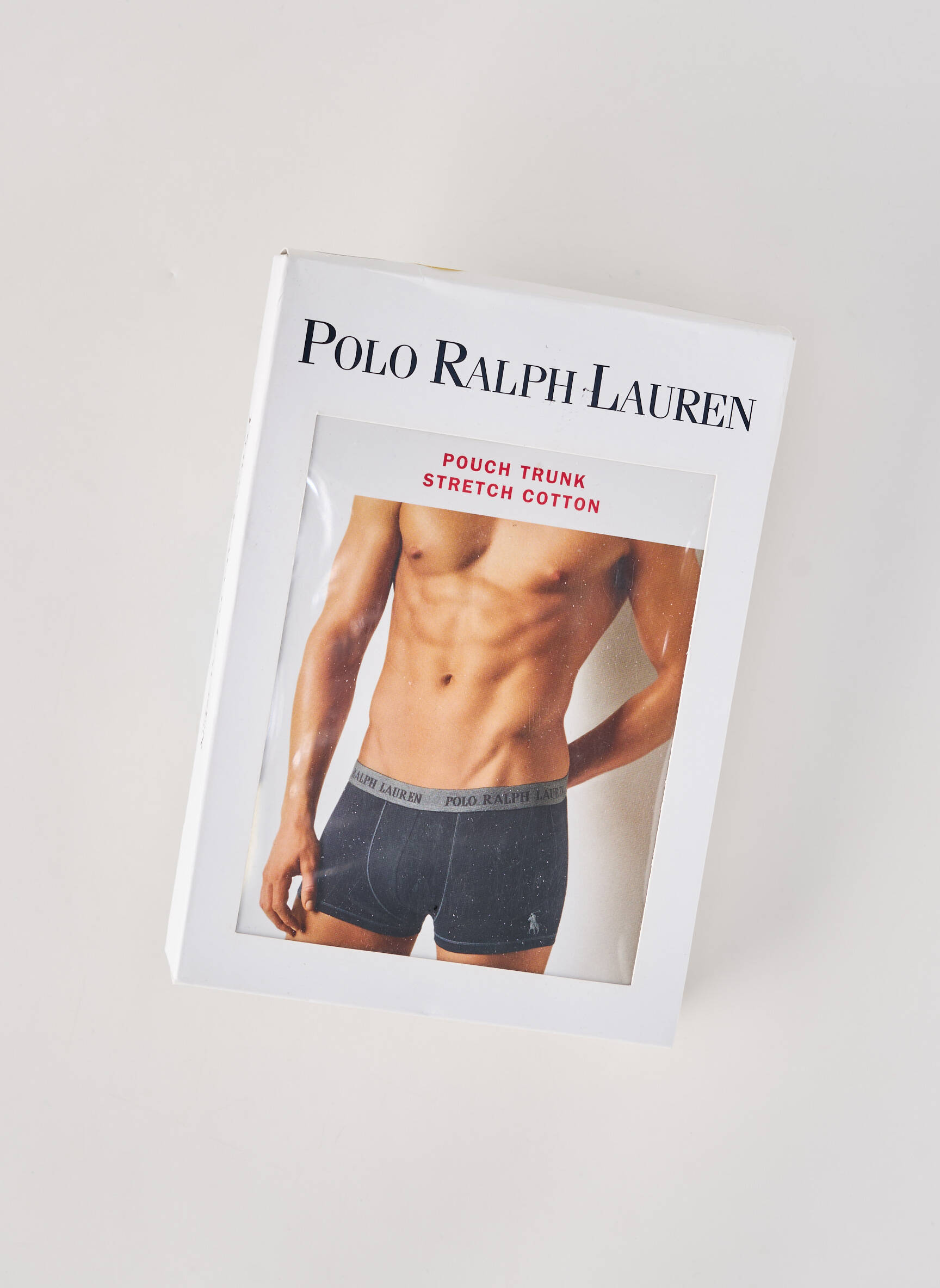 Boxer tissage jersey noir RALPH LAUREN homme