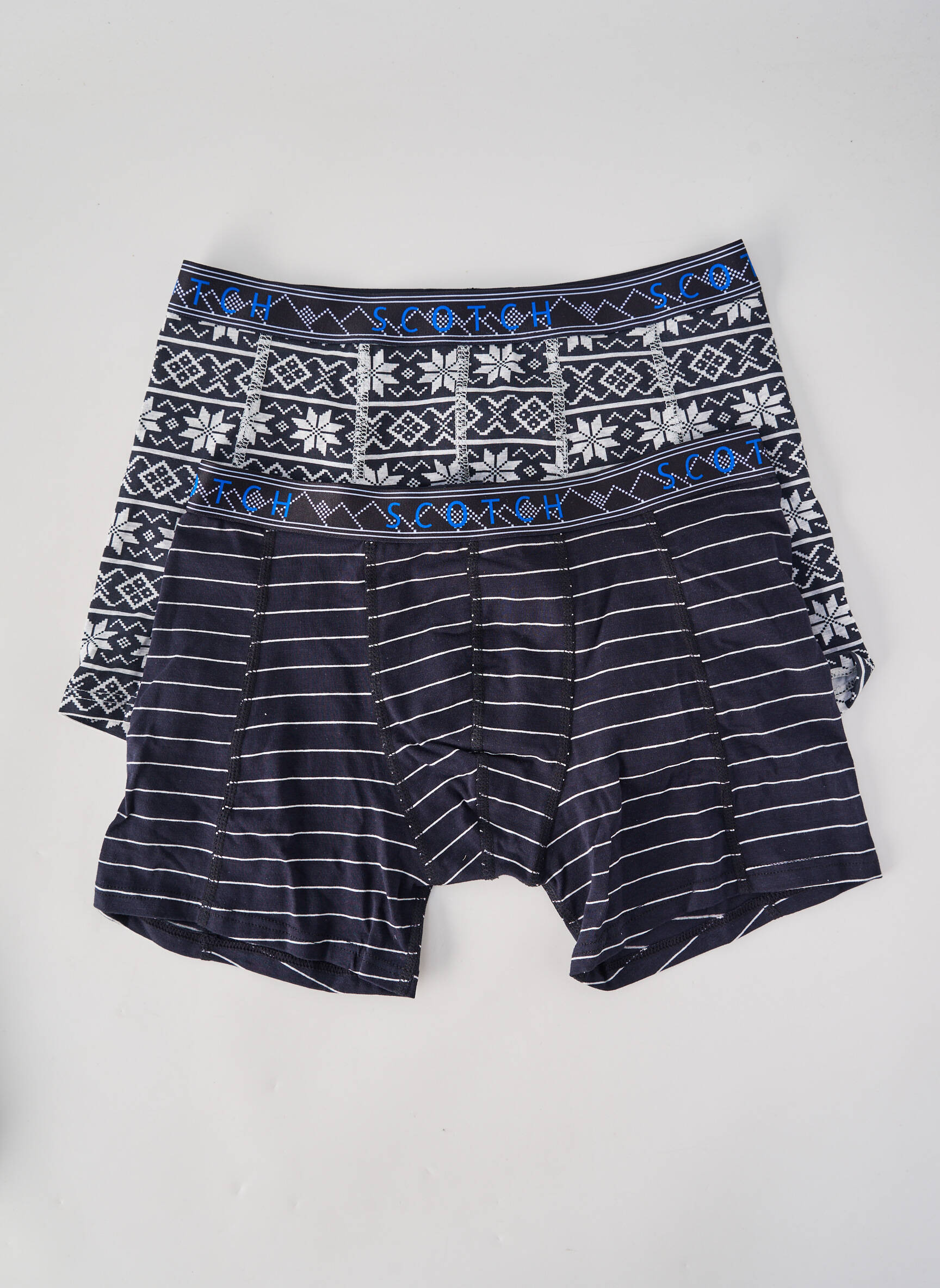 Boxer tissage jersey noir MAISON SCOTCH homme