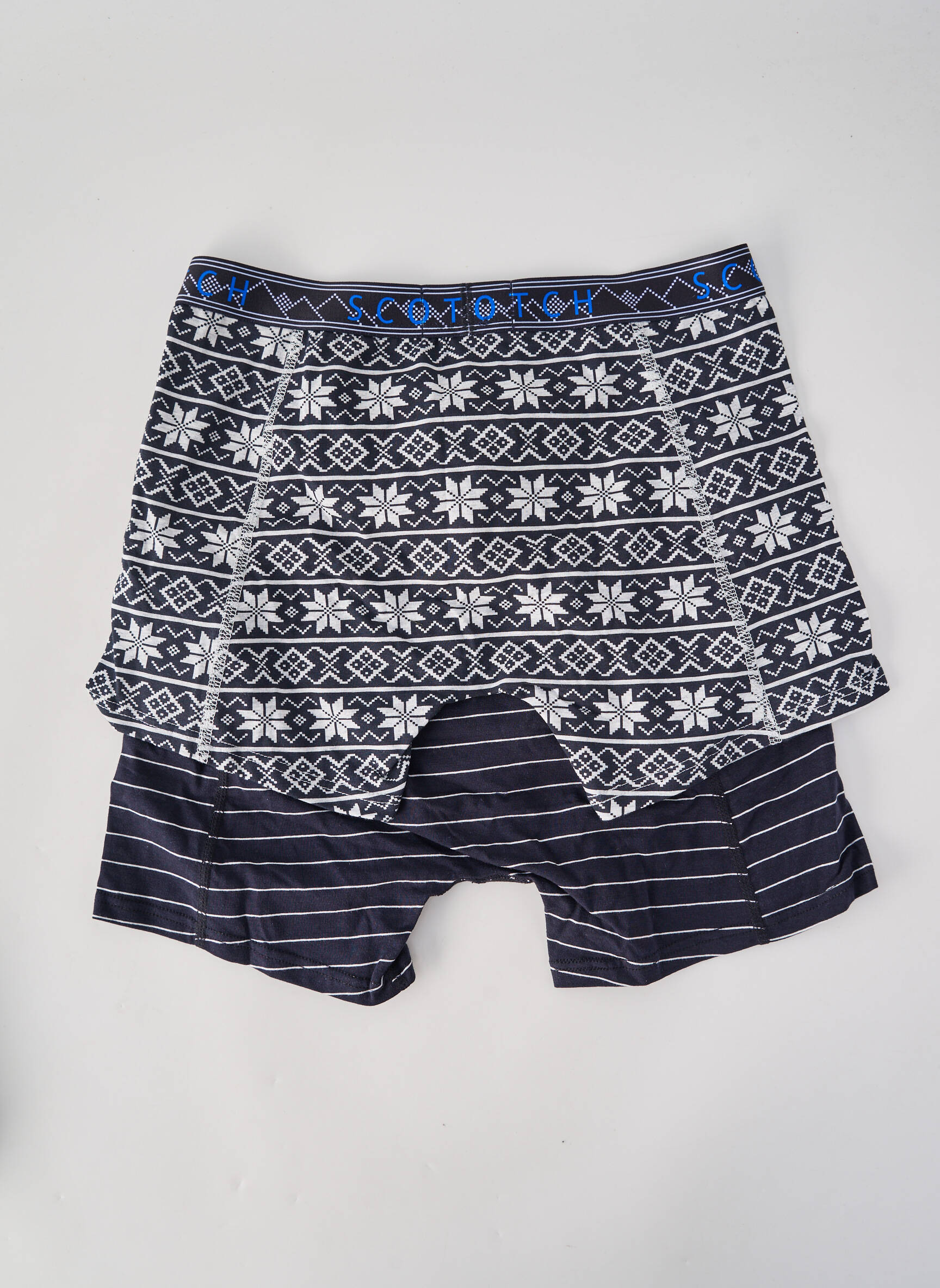 Boxer tissage jersey noir MAISON SCOTCH homme