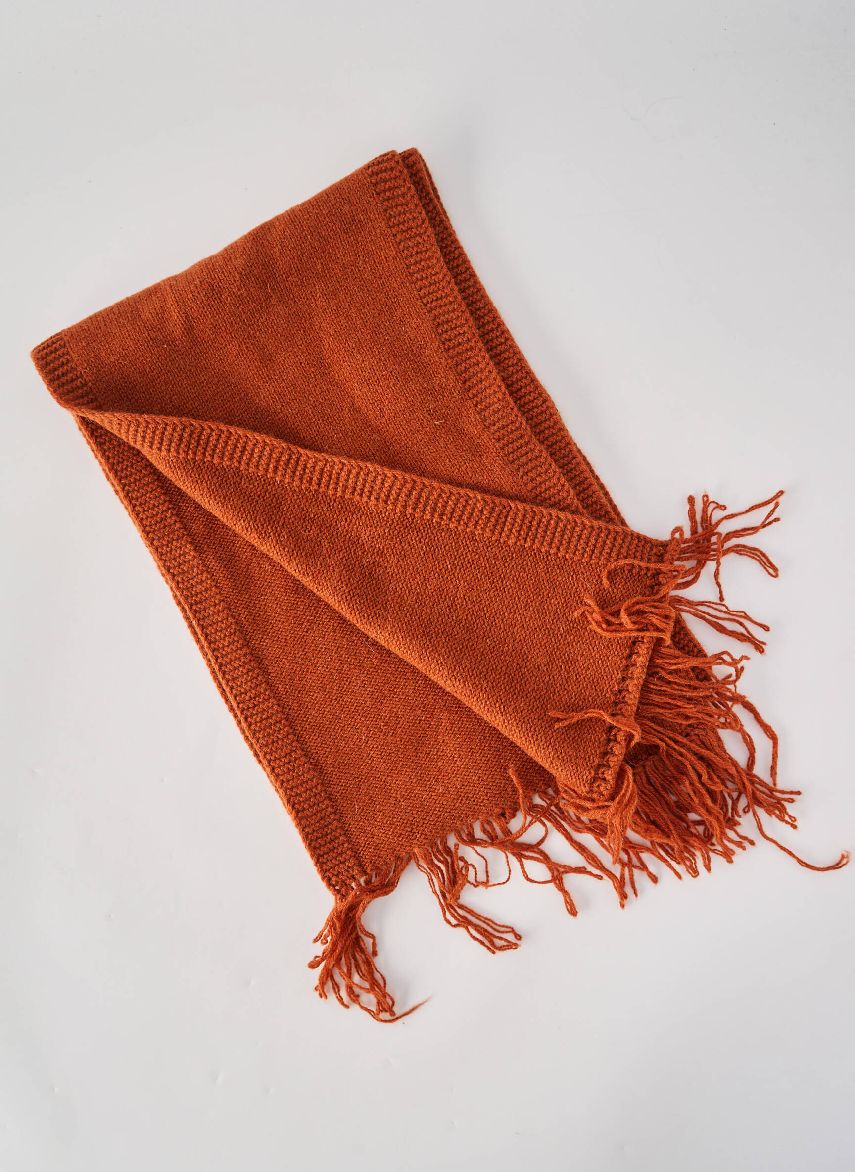 Echarpe maille tricot marron DANIELE FIESOLI homme